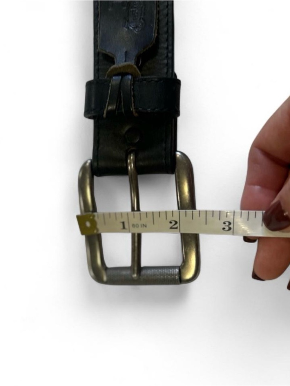 NWT Justin's Belt | Bomber Belt Genuine Black
Leather Men's Size 40 - Picture 5 of 7